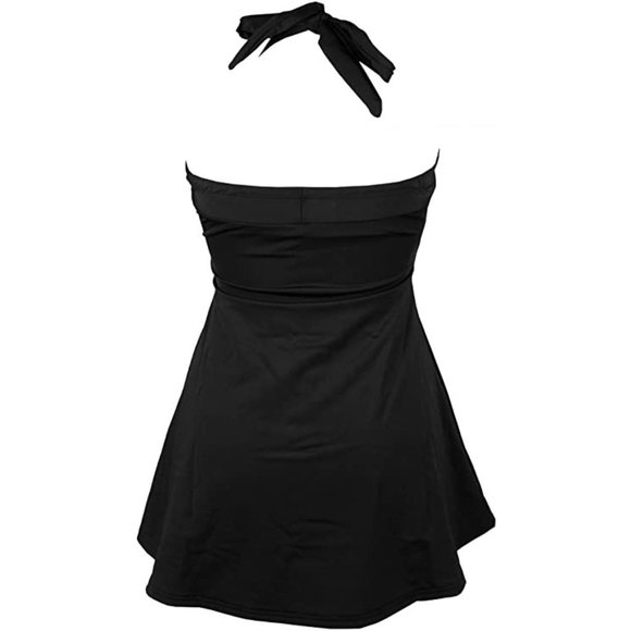 Cocoship Vintage Sailor Pin Up One Piece Swimsuit - Picture 3 of 4